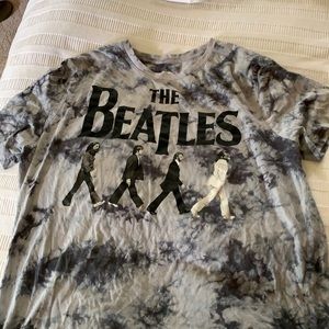 AThe Beatles shirt tie dye